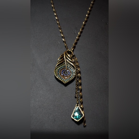 Park Lane discontinued Peacock Necklace - Picture 3 of 4
